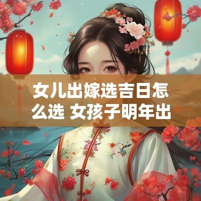 女儿出嫁选吉日怎么选 女孩子明年出嫁吉日