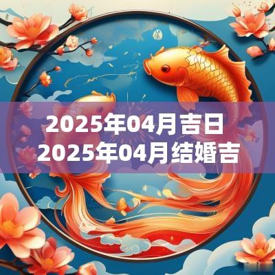 2025年04月吉日 2025年04月结婚吉日一览表