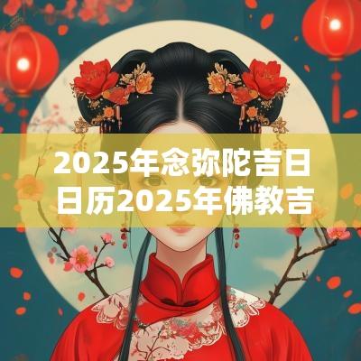 2025年念弥陀吉日 日历2025年佛教吉日