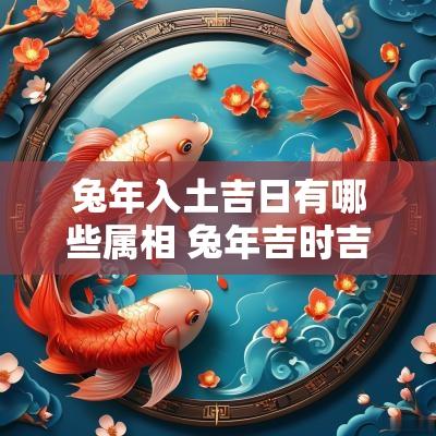 马年入土吉日有哪些属相 马年吉时吉日