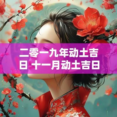 二零一九年动土吉日 十一月动土吉日查询
