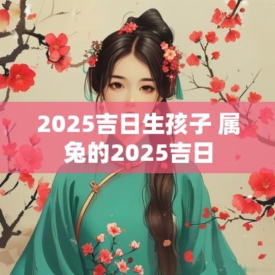 2025吉日生孩子 属兔的2025吉日
