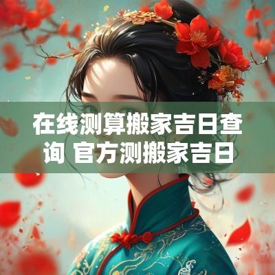 在线测算搬家吉日查询 官方测搬家吉日免费查询