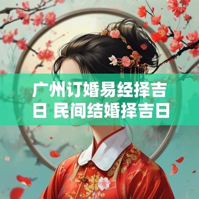 广州订婚易经择吉日 民间结婚择吉日