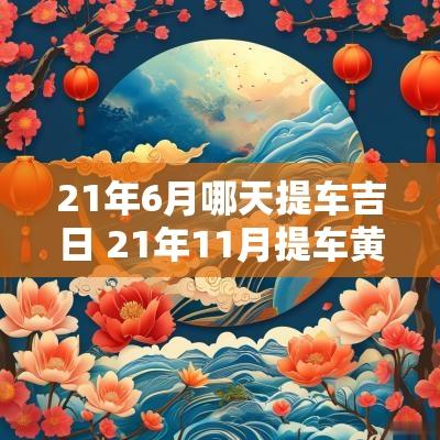 21年6月哪天提车吉日 21年11月提车黄道吉日