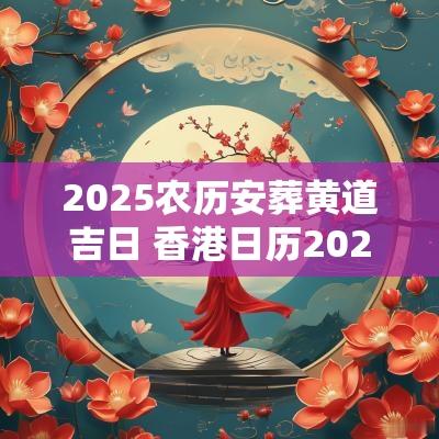 2025农历安葬黄道吉日 香港日历2025黄道吉日