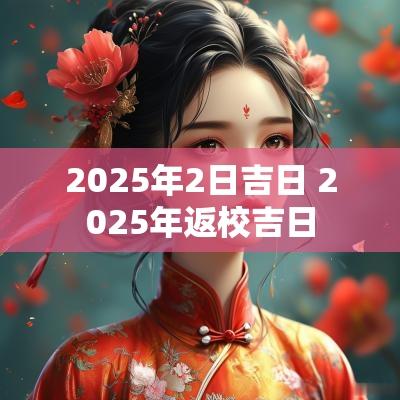 2025年2日吉日 2025年返校吉日