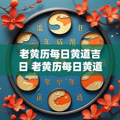 老黄历每日黄道吉日 老黄历每日黄道吉日查询