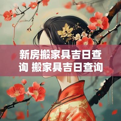 新房搬家具吉日查询 搬家具吉日查询2025