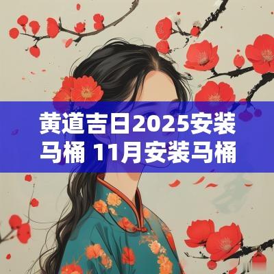 黄道吉日2025安装马桶 11月安装马桶黄道吉日