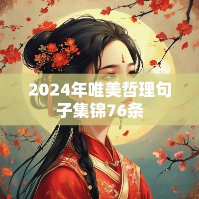 2025年唯美哲理句子集锦76条