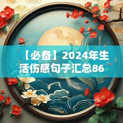 【必备】2025年生活伤感句子汇总86条
