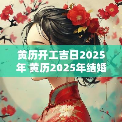 黄历开工吉日2025年 黄历2025年结婚吉日