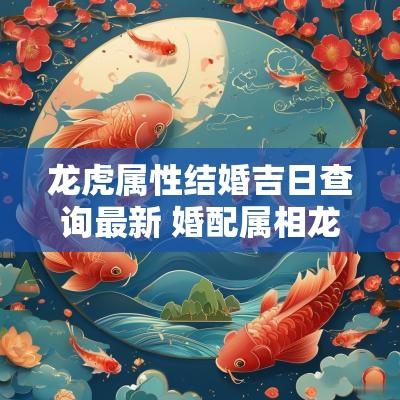 龙虎属性结婚吉日查询最新 婚配属相龙虎查询表