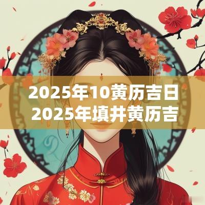 2025年10黄历吉日 2025年填井黄历吉日