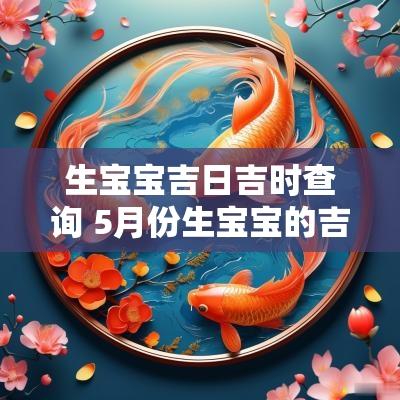 生宝宝吉日吉时查询 5月份生宝宝的吉日吉时