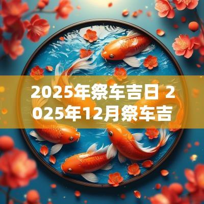 2025年祭车吉日 2025年12月祭车吉日