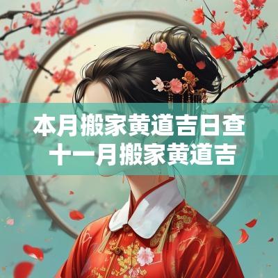 本月搬家黄道吉日查 十一月搬家黄道吉日