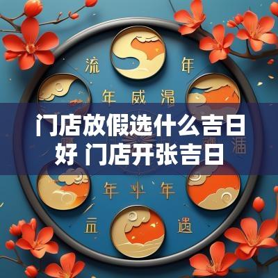 门店放假选什么吉日好 门店开张吉日