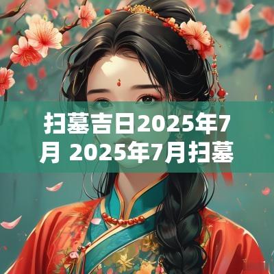 扫墓吉日2025年7月 2025年7月扫墓吉日
