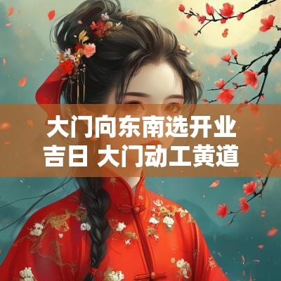 大门向东南选开业吉日 大门动工黄道吉日