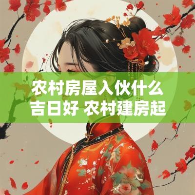 农村房屋入伙什么吉日好 农村建房起基吉日