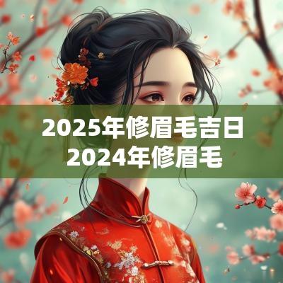2025年修眉毛吉日 2025年修眉毛