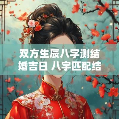 双方生辰八字测结婚吉日 八字匹配结婚黄道吉日