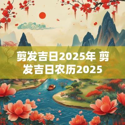 剪发吉日2025年 剪发吉日农历2025