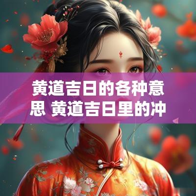 黄道吉日的各种意思 黄道吉日里的冲和煞是什么意思