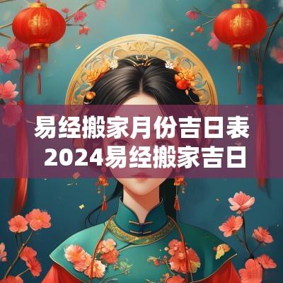易经搬家月份吉日表 2025易经搬家吉日查询
