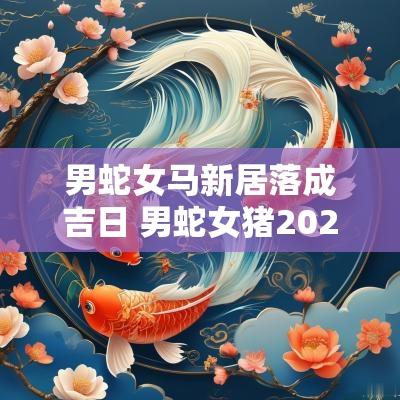 男蛇女马新居落成吉日 男蛇女猪2025年乔迁吉日