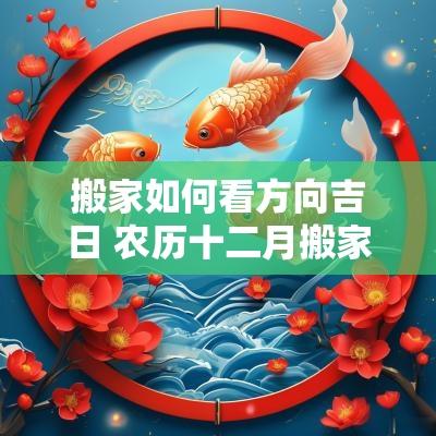 搬家如何看方向吉日 农历十二月搬家吉日