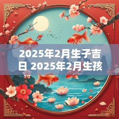 2025年2月生子吉日 2025年2月生孩子吉日