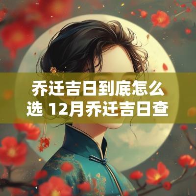 乔迁吉日到底怎么选 12月乔迁吉日查询