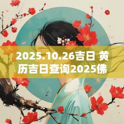 2025.10.26吉日 黄历吉日查询2025佛山