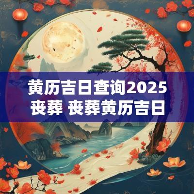 黄历吉日查询2025丧葬 丧葬黄历吉日查询2025