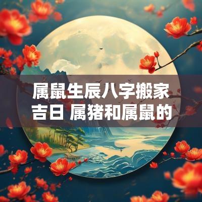 属鼠生辰八字搬家吉日 属猪和属鼠的搬家吉日