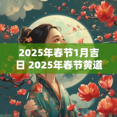 2025年春节1月吉日 2025年春节黄道吉日