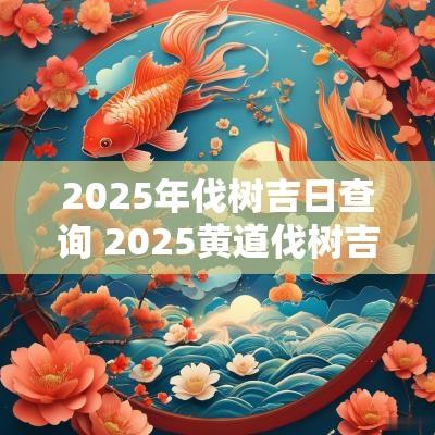 2025年伐树吉日查询 2025黄道伐树吉日