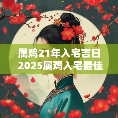 属鸡21年入宅吉日 2025属鸡入宅最佳吉日
