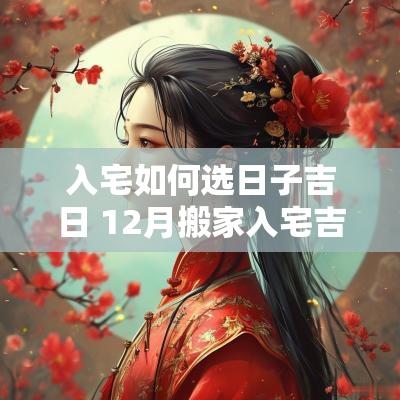 入宅如何选日子吉日 12月搬家入宅吉日