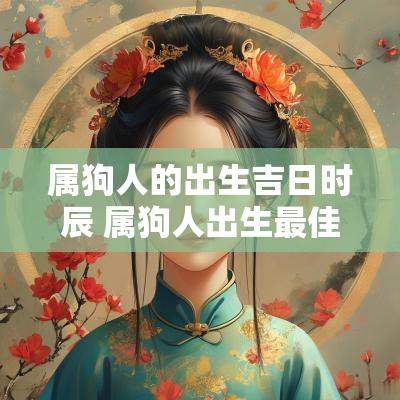 属狗人的出生吉日时辰 属狗人出生最佳月份