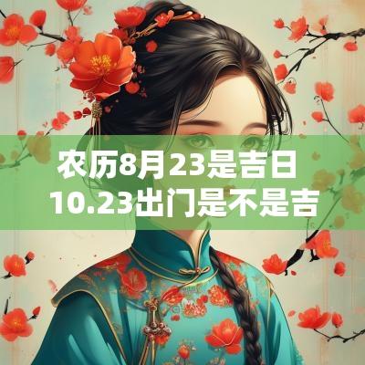 农历8月23是吉日 10.23出门是不是吉日