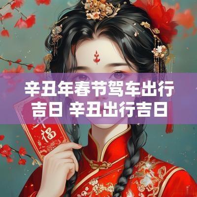 辛丑年春节驾车出行吉日 辛丑出行吉日