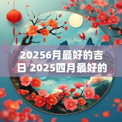 20266月最好的吉日 2026四月最好的吉日 20266月最好的吉日 2026四月最好的吉日