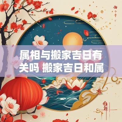 属相与搬家吉日有关吗 搬家吉日和属相有关系吗