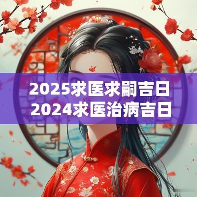 2025求医求嗣吉日 2025求医治病吉日