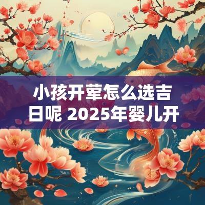 小孩开荤怎么选吉日呢 2025年婴儿开荤吉日