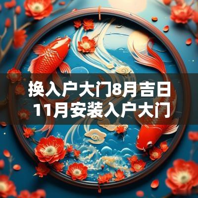 换入户大门8月吉日 11月安装入户大门最好吉日